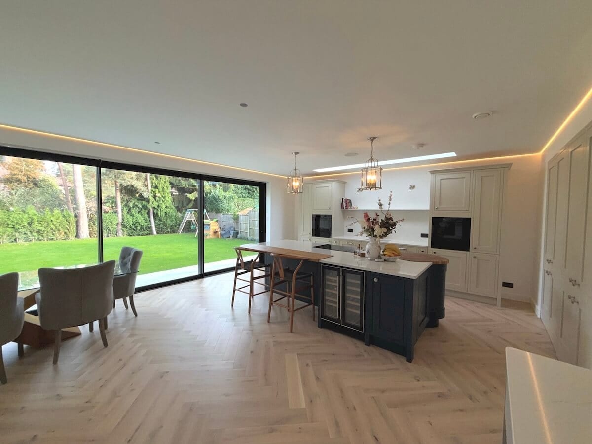 Large Double Storey House Extension in Surrey — image 1