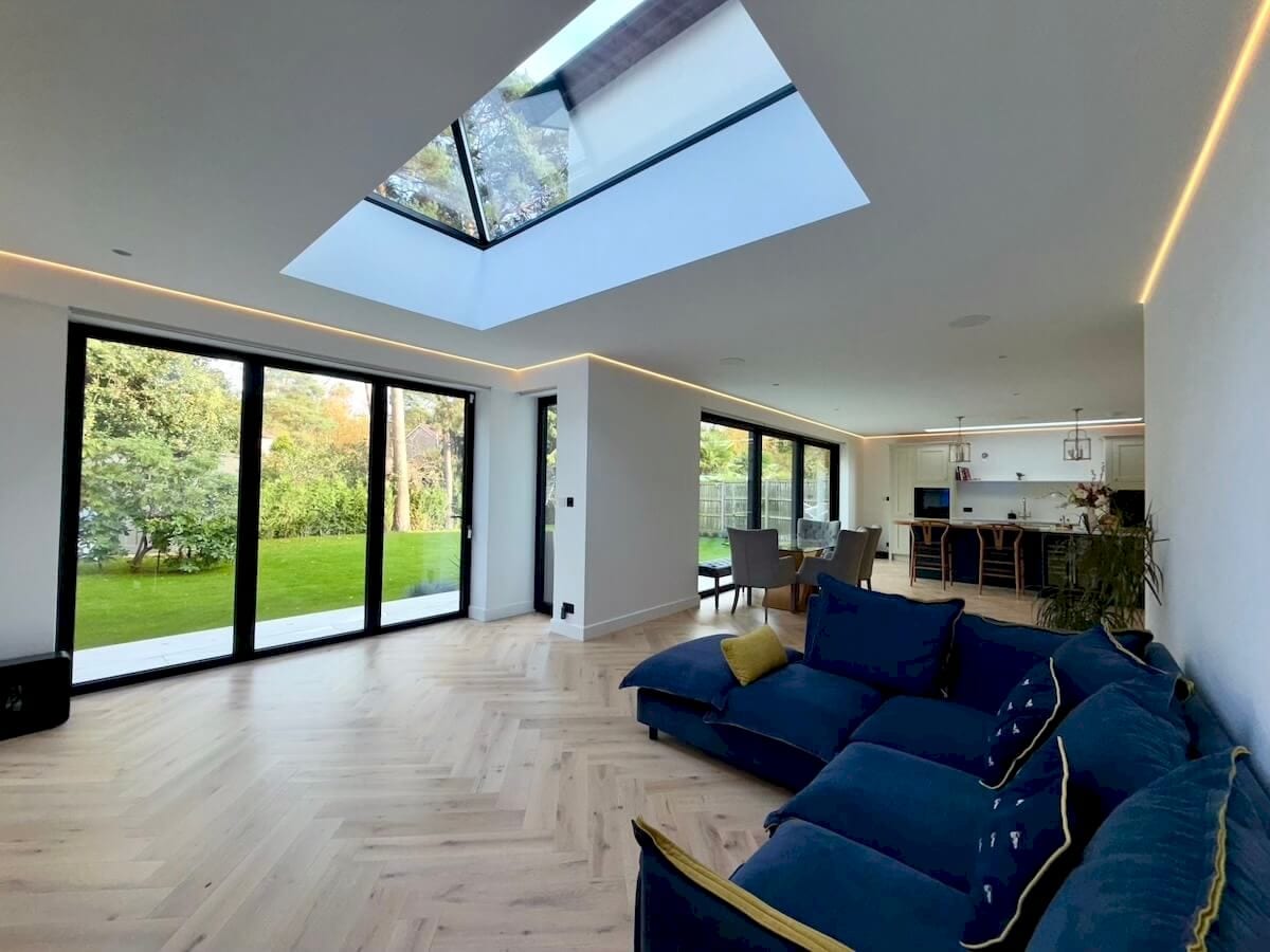 Large Double Storey House Extension in Surrey — image 2