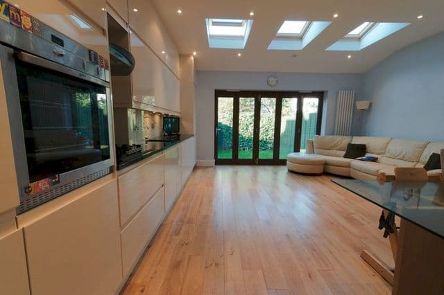 Rear house extension in Hammersmith, London